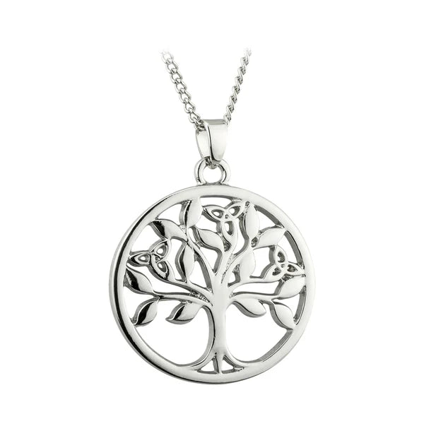 Celtic Tree Of Life Pendant Neclace by Solvar