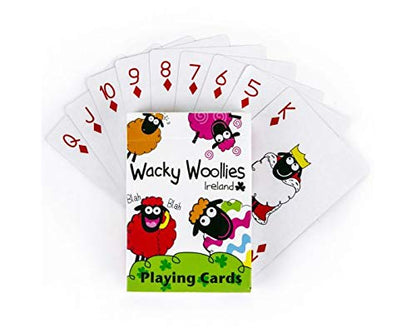 Wacky Woolies Irish Sheep Playing Cards