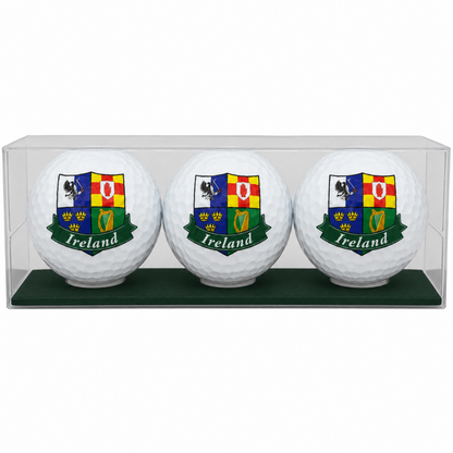 Ireland Four Provinces Crest Golf Balls. Set of 3