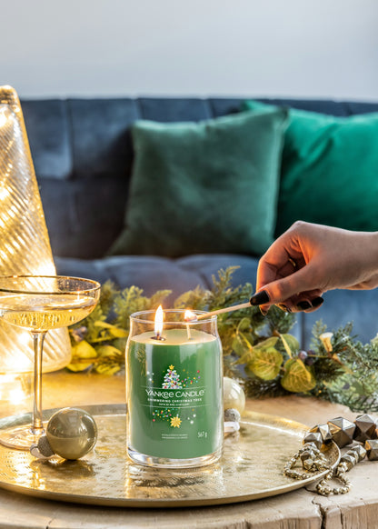 Yankee Candle Shimmering Christmas Tree Large Jar