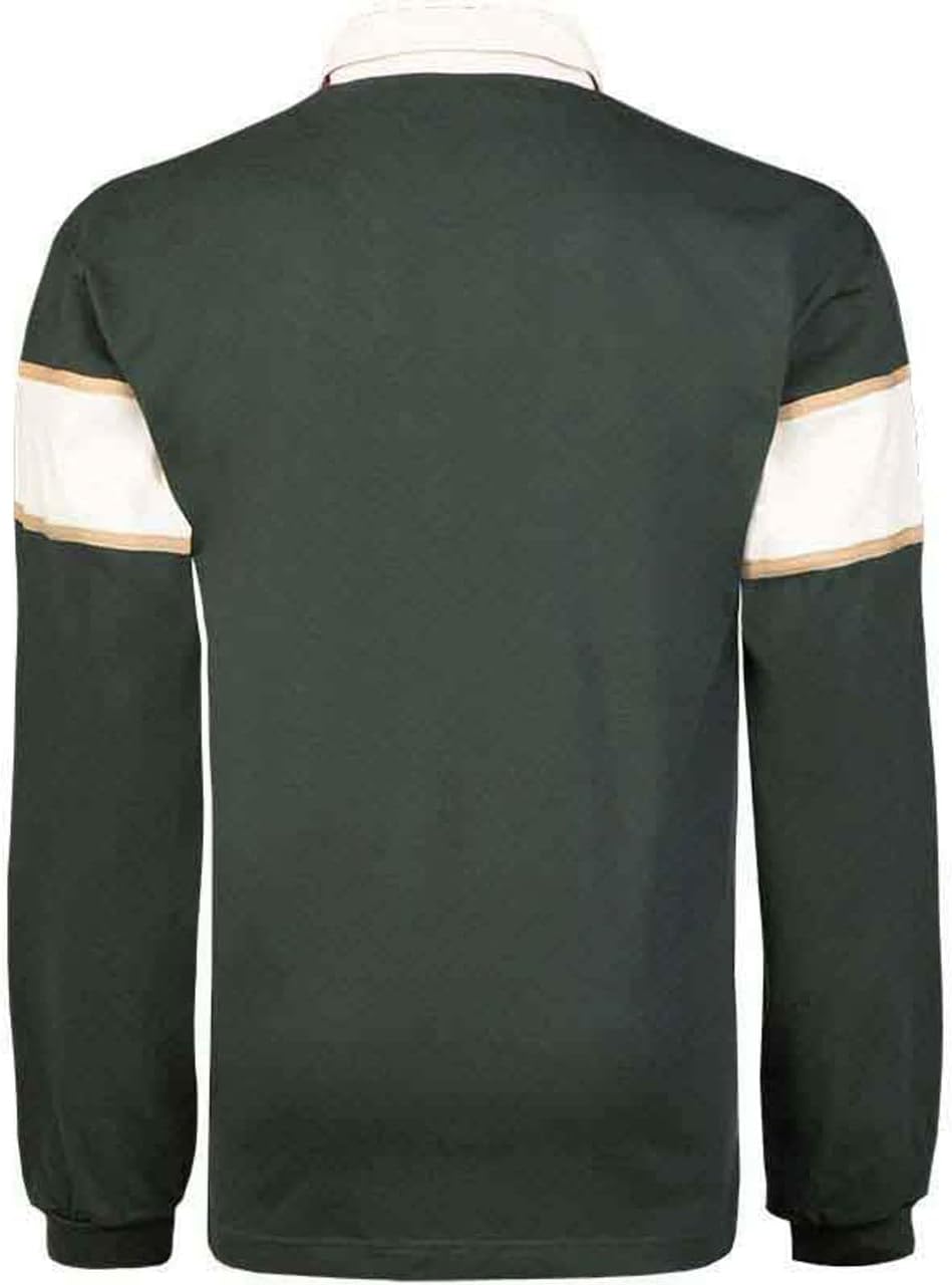 Ireland Landsdowne Three Shamrock Long Sleeve Collared Rugby Shirt