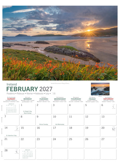 Wild Atlantic Way Calendar 2027