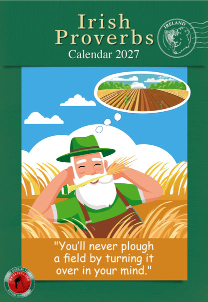 Slim Irish Proverbs Calendar 2027