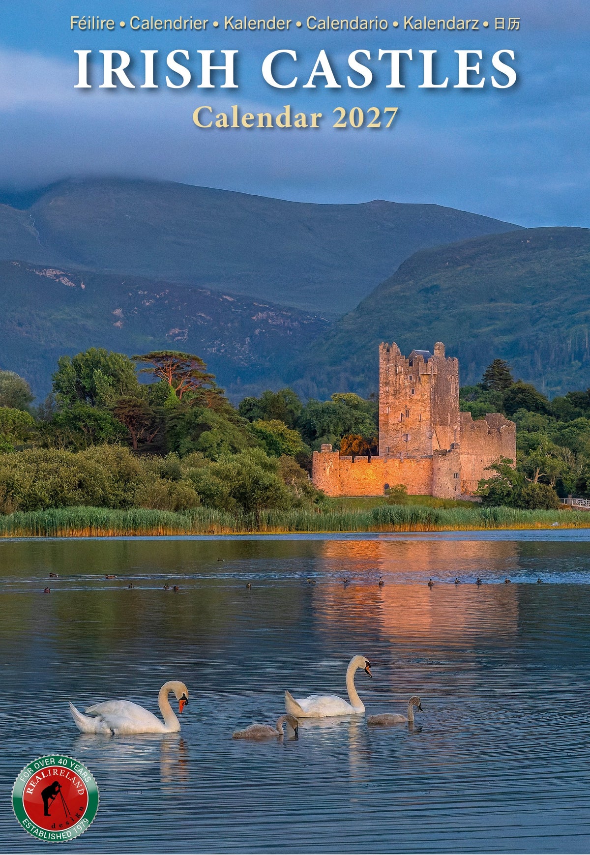 Slim Irish Castles Calendar 2027