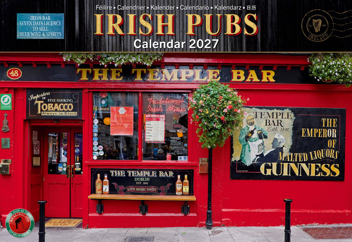 Irish Pubs Calendar 2027