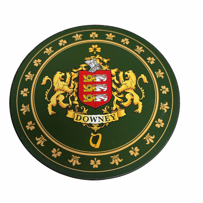 Downey Surname Coaster