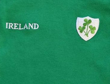 Lansdowne Sports Official Collection Emerald Green Ireland Shamrock Baby Vest