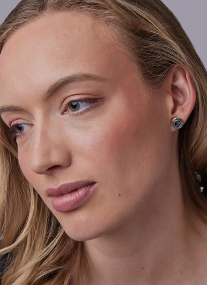 Connemara Marble Pendant Earrings by Solvar