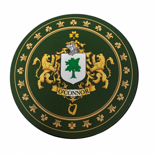 O'Connor Family Surname Crest Coaster