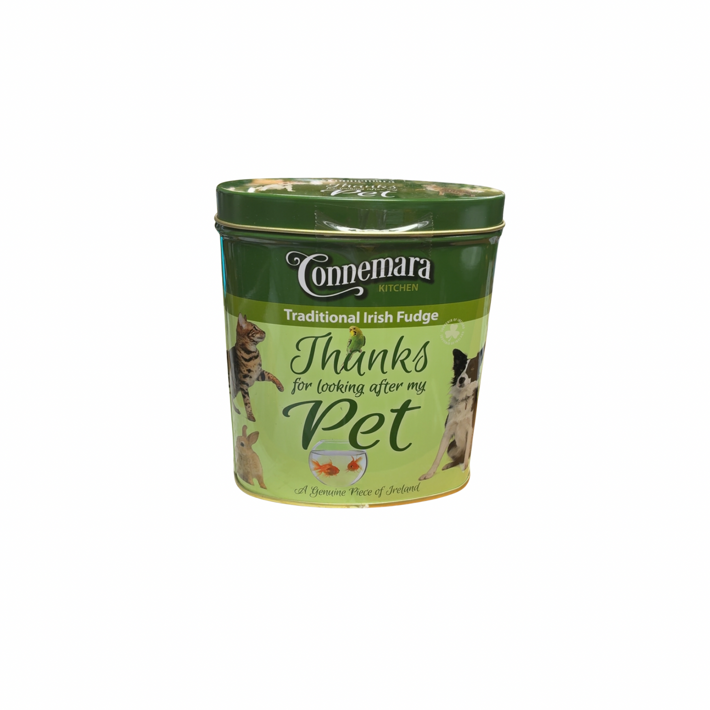 Connemara Kitchen Traditional Irish Fudge “Thanks for Looking After My Pet” Tin 150g