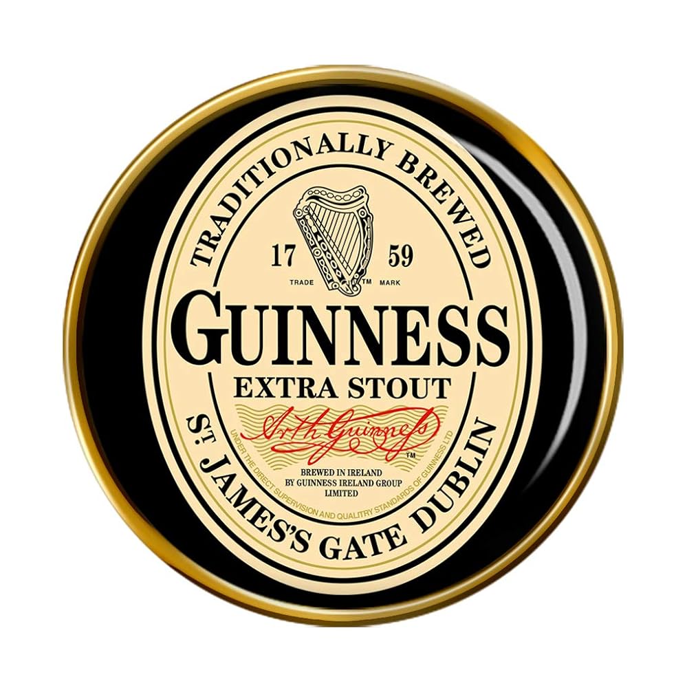 Official Guinness Enamel Symbol Pin