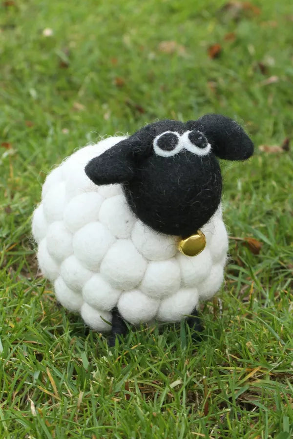 Pachamama Tessa Bobbly Lamb Keyring with Bell