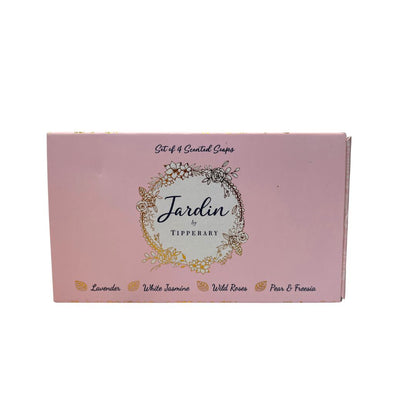 Jardin Set of 4 Soaps by Tipperary Crystal