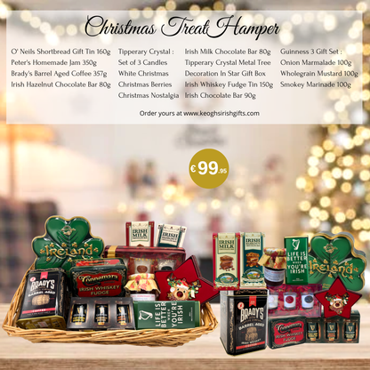 Christmas Treat Gift Basket Hamper
