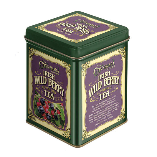 Connemara Kitchen Irish Wild Berry Tea in Vintage Tin
