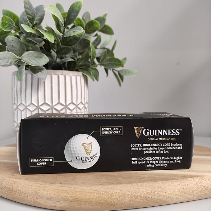 3 Callaway Guinness Golf Balls