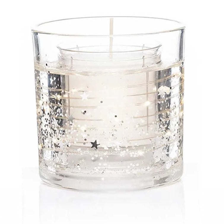 Newgrange Living Refillable LED Light Up Candle Lemongrass Fusion Scented