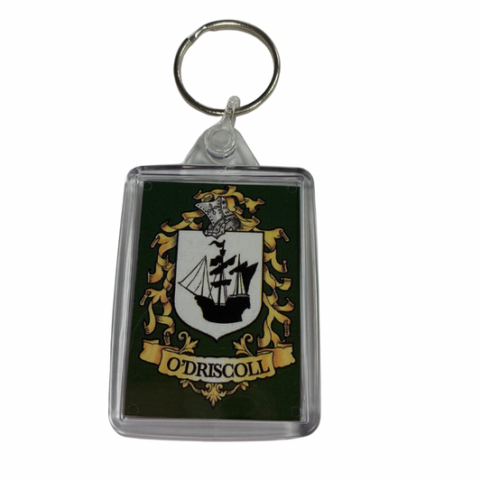 O'Driscoll Surname Family Crest Keyring