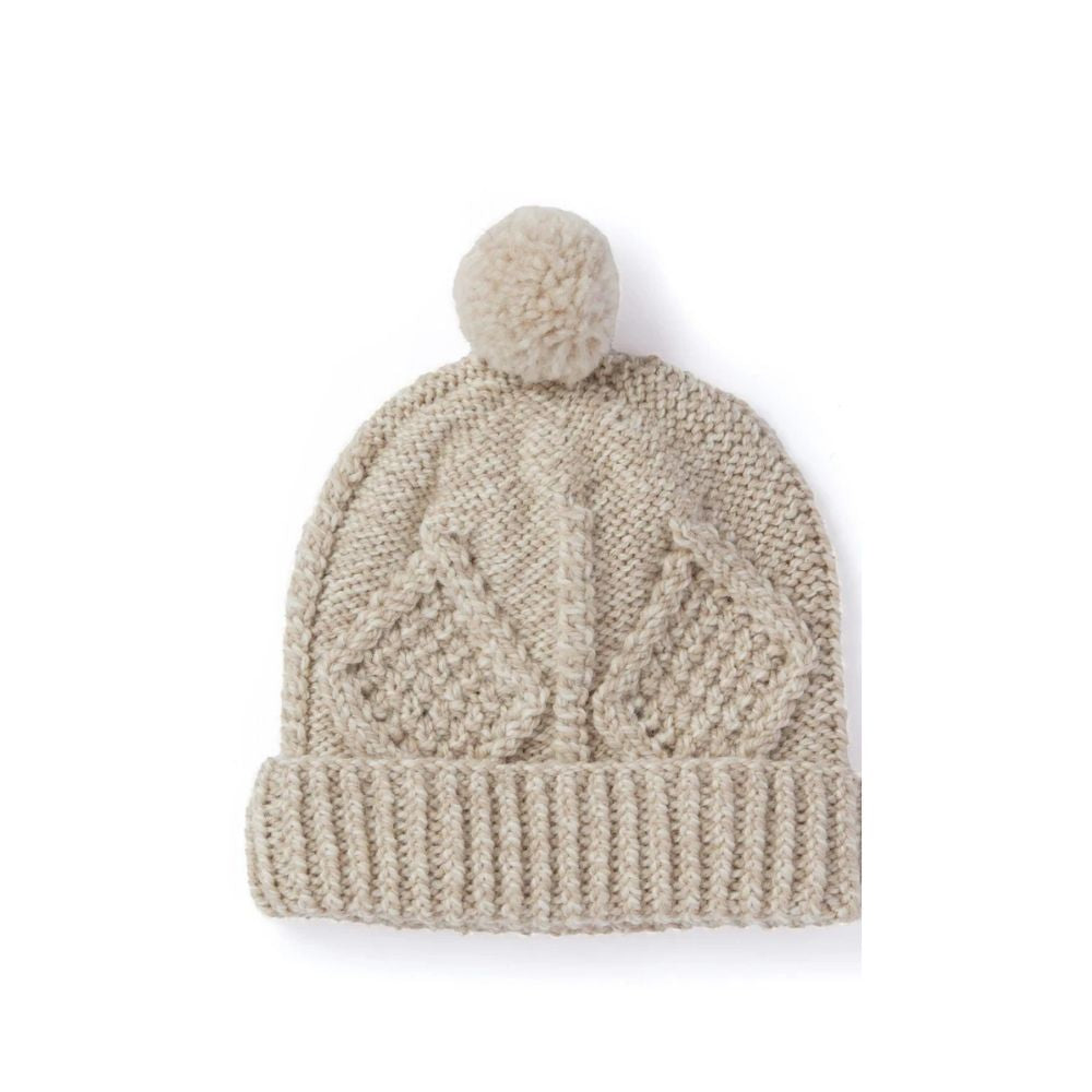 Aran Woollen Mills Hand Knitted Kids Ski Hat