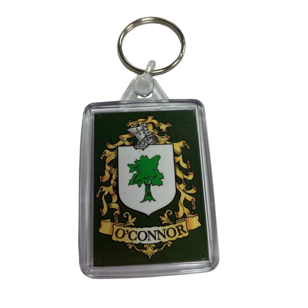 O'Connor Surname Family Crest Keyring