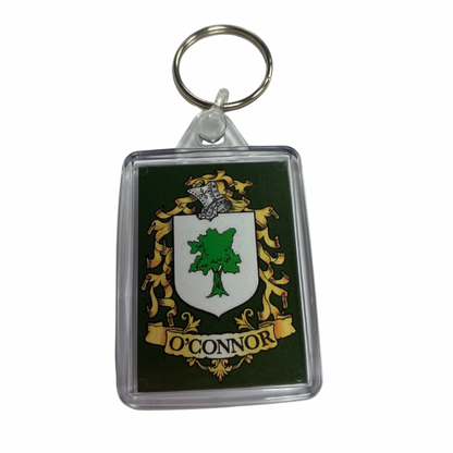 O'Connor Surname Family Crest Keyring