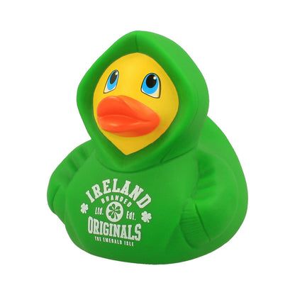 Ireland Rubber Duck with Green Hoodie