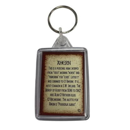 Smith Surname Family Crest Keyring