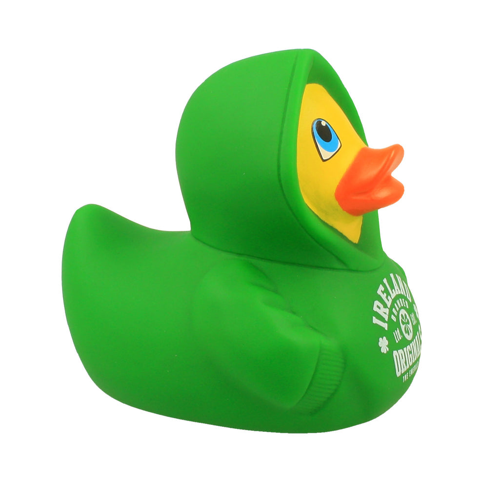 Ireland Rubber Duck with Green Hoodie