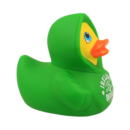 Ireland Rubber Duck with Green Hoodie
