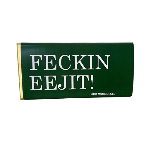Feckin Eejit Irish chocolate Bar 90g