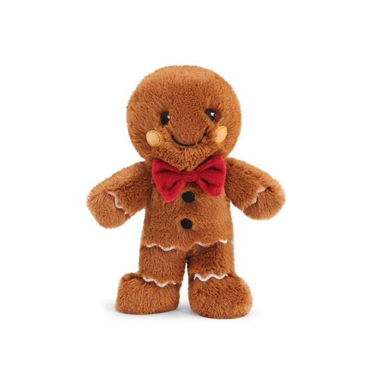 Gosh Gingerbread Man Softie Christmas Decoration & Holiday Gift by Tipperary Crystal