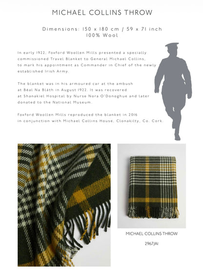 Michael Collins Foxford Throw