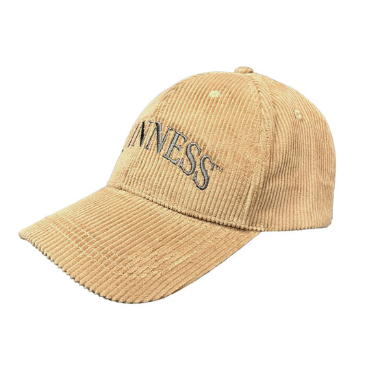 Guinness Stone Embroidered Suede Baseball Cap Hat