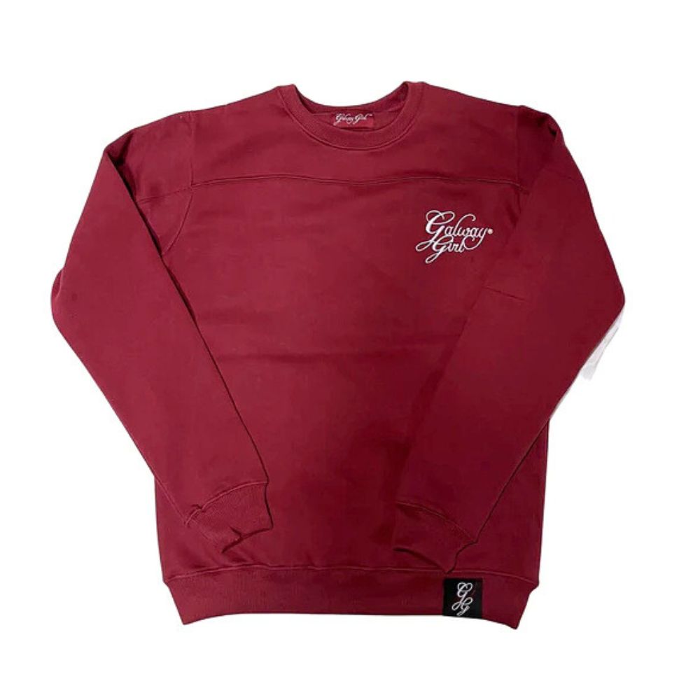 Galway Girl Burgundy Sweatshirt for Women