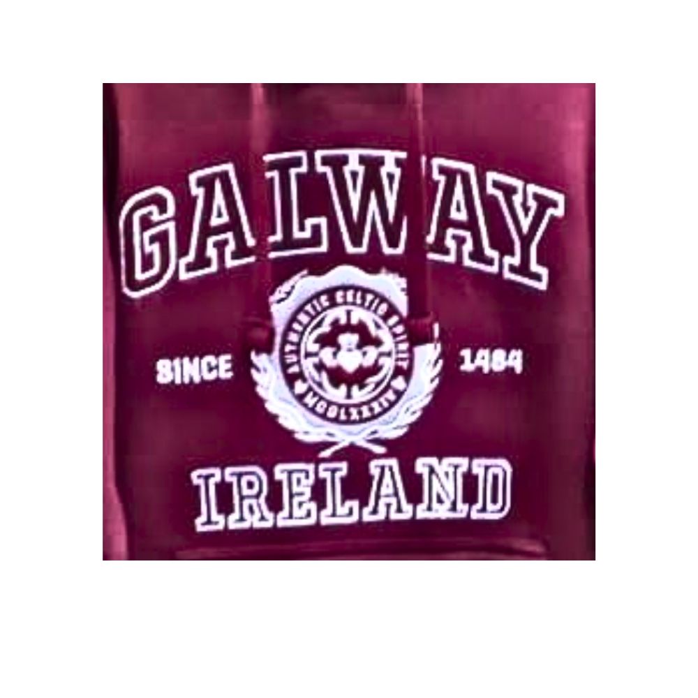 Maroon Galway Hoodie Unisex