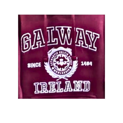 Maroon Galway Hoodie Unisex