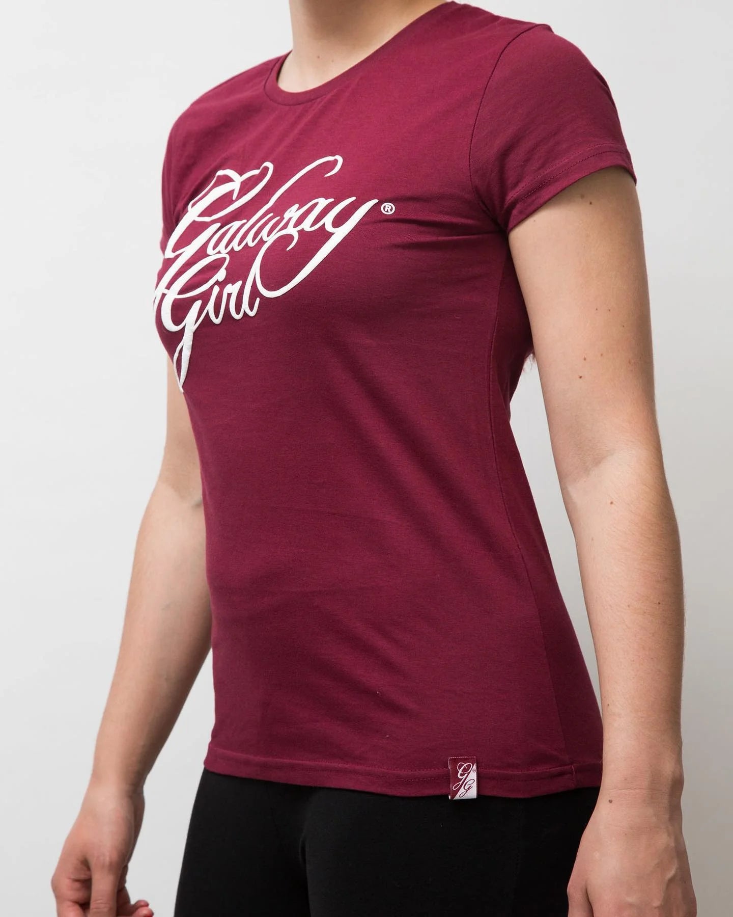 Galway Girl Burgundy T-Shirt for Women