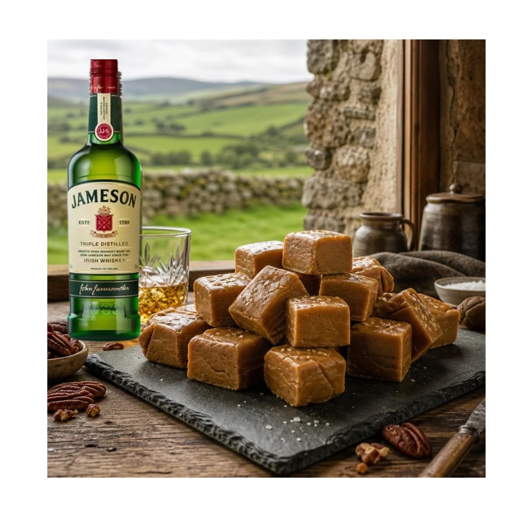 Granny Byrne's Connemara Cottage Jamesons Whiskey Irish Fudge
