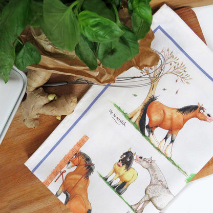 The Grass is Always Greener Kitchen Tea Towel