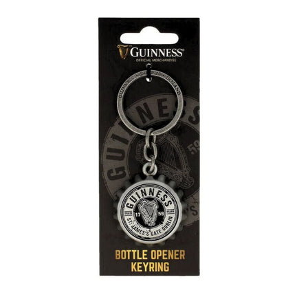 Guinness Bottle Top Design Opener Keyring