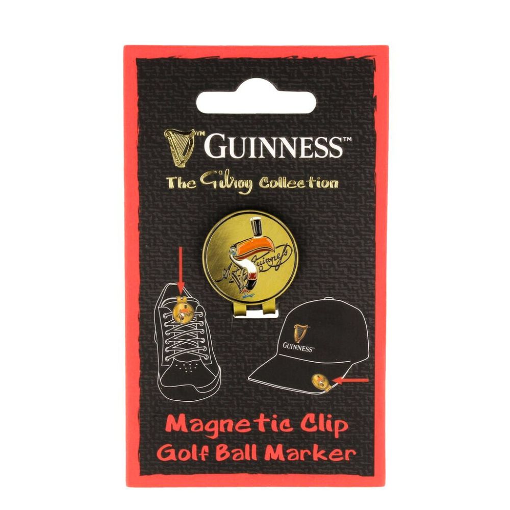 Guinness Gilroy Collection Clip On Golf Ball Marker