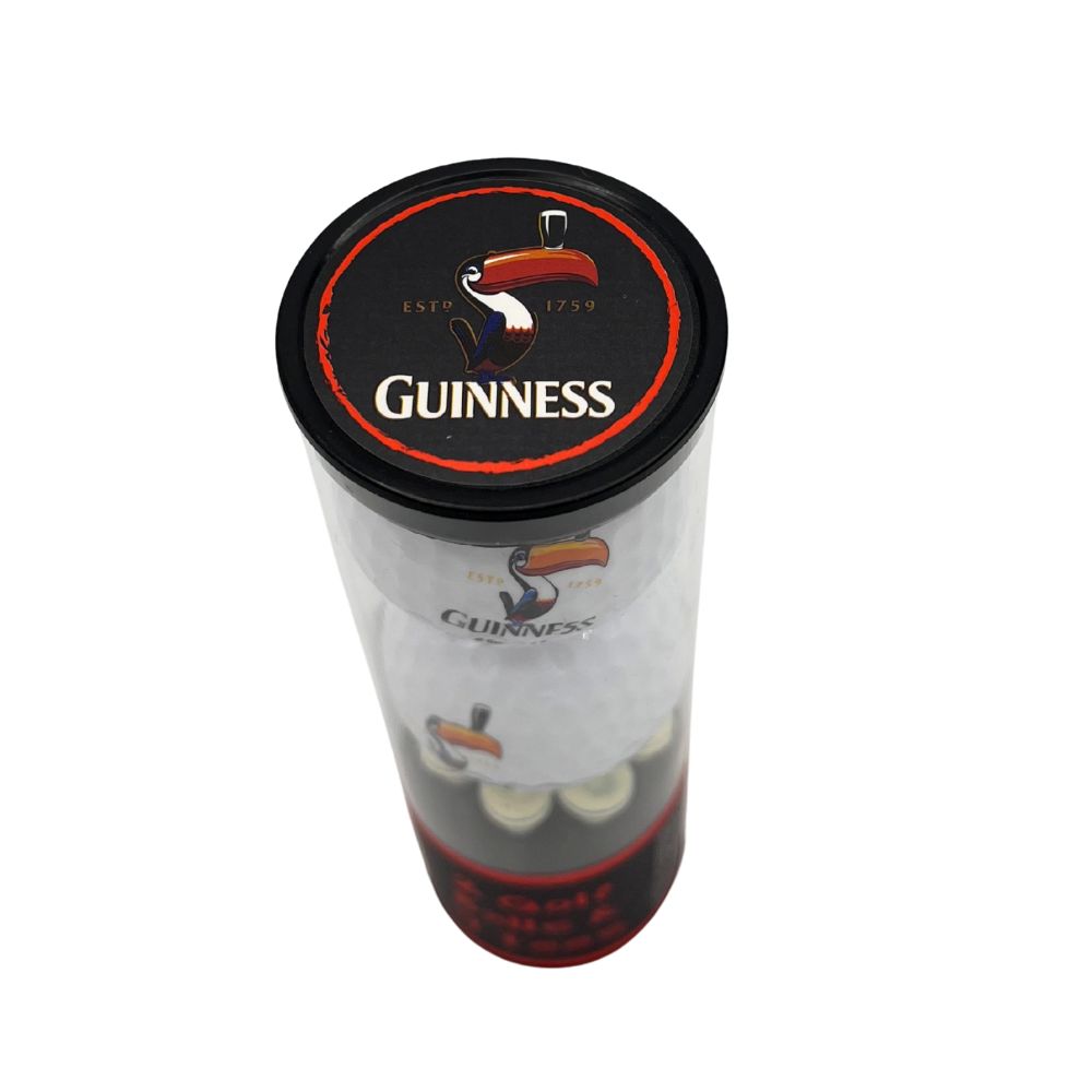 Guinness Gilroy Vintage Toucan Design Golf Ball & Tees Set