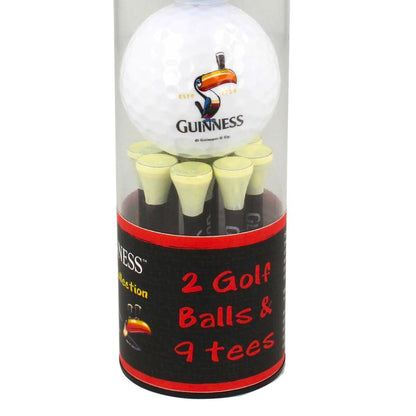 Guinness Gilroy Vintage Toucan Design Golf Ball & Tees Set