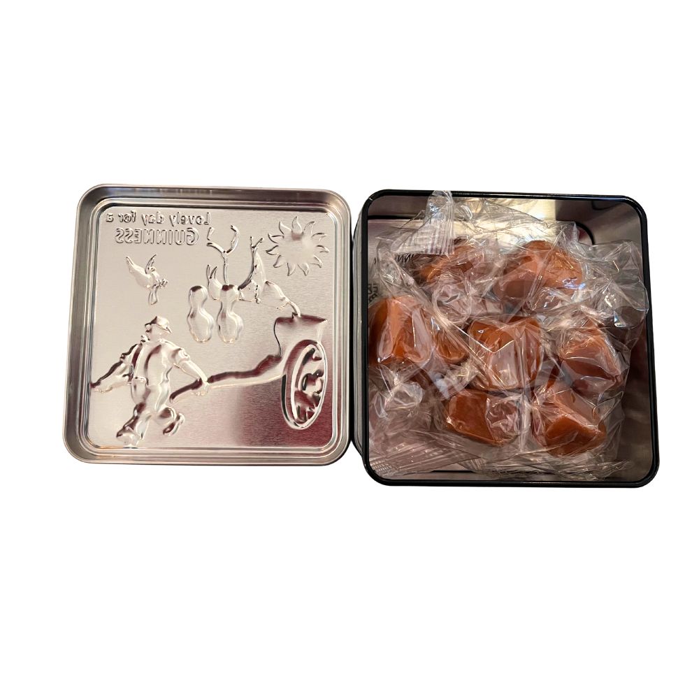 Guinness Luxury Fudge Tin 100g with Vintage Design