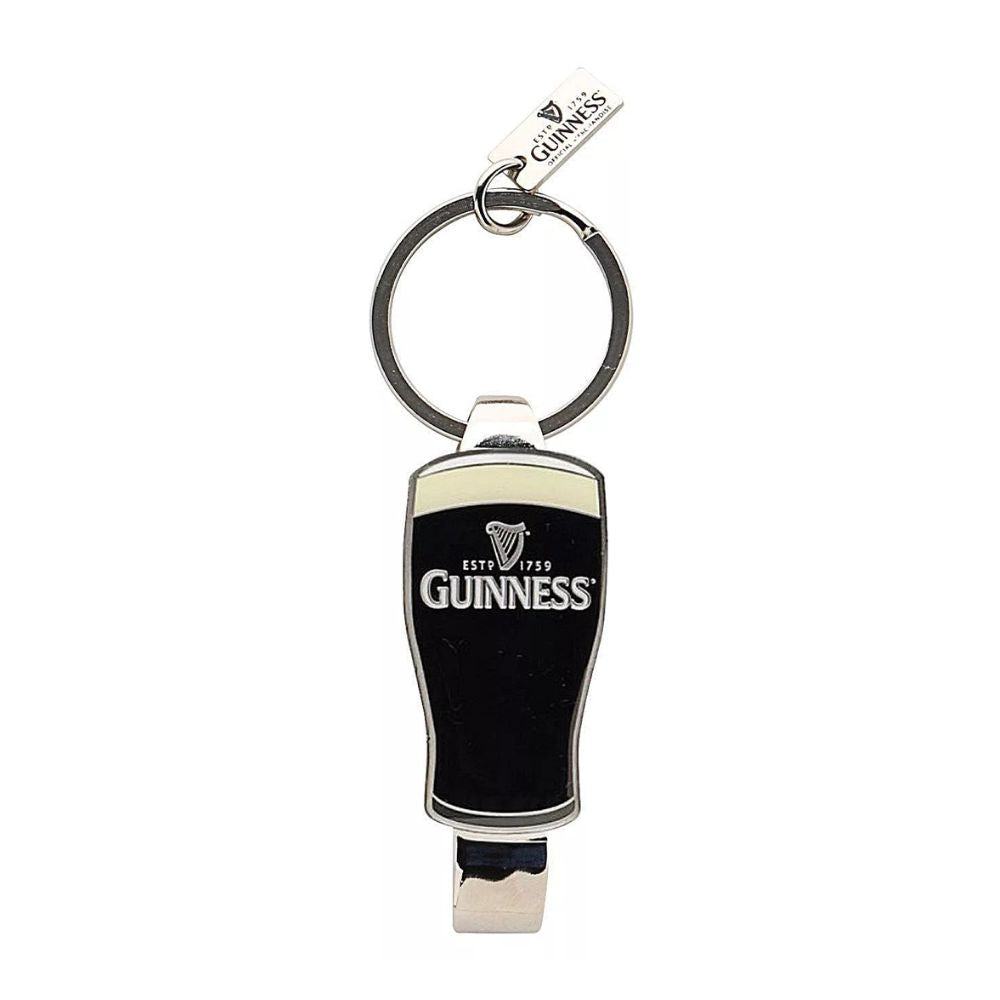 Guinness Pint Bottle Opener Keyring