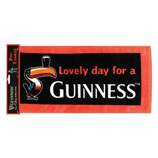 Guinness Vintage Toucan Design Bar Towel