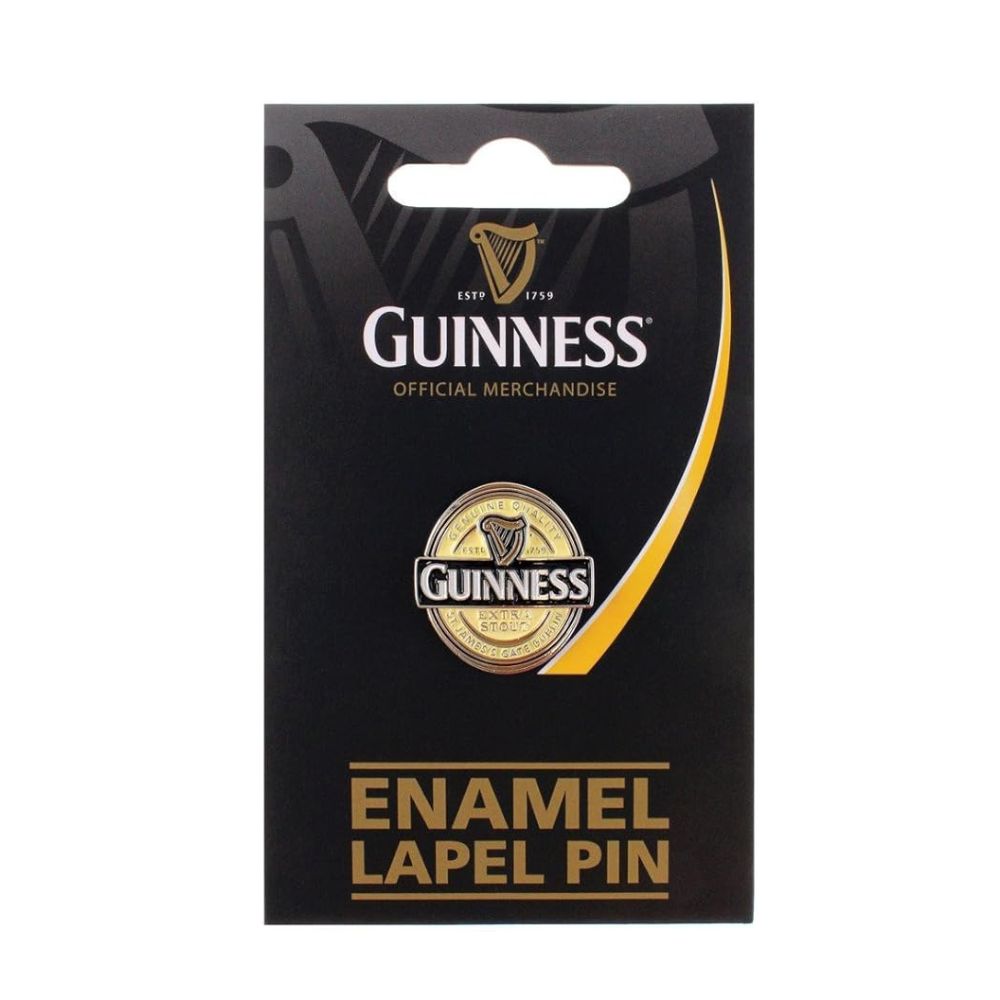 Official Guinness Enamel Symbol Pin