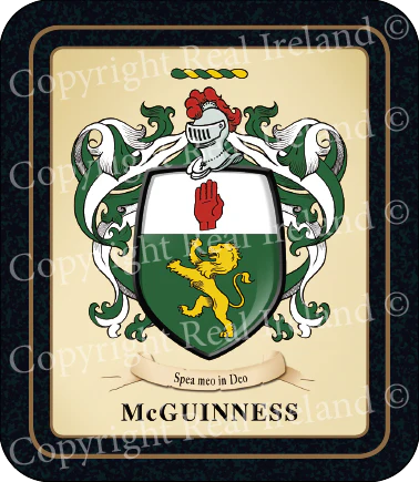McGuinness Heraldic Coasters 2 Pack