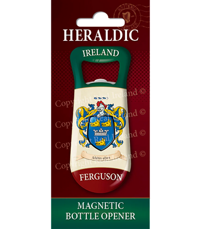 Ferguson Heraldic Fridge Magnet Bottle Opener