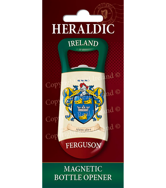 Ferguson Heraldic Fridge Magnet Bottle Opener